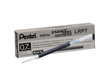 Refill Pentel 0,7mm LRP7 Sort t/Energel BLP77